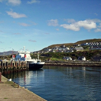 Buy canvas prints of Mallaig and Ferry by Bill Lighterness