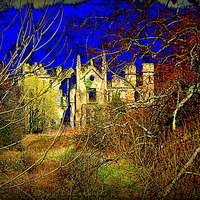 Buy canvas prints of Cambusnethan Priory , a Haunted Look by Bill Lighterness