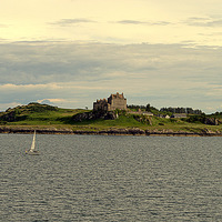 Buy canvas prints of Duart Castle , Sailing By . by Bill Lighterness