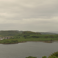 Buy canvas prints of  Isle of Kerrera , Dull Day by Bill Lighterness