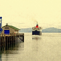 Buy canvas prints of  Leaving Mull by Bill Lighterness
