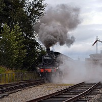Buy canvas prints of Out of the Steam by Bill Lighterness