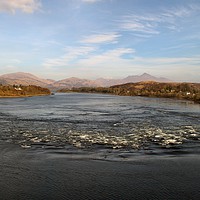 Buy canvas prints of The Falls of Lora from Connel Bridge by Bill Lighterness