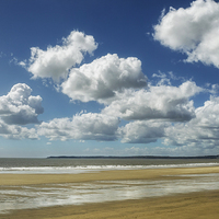 Buy canvas prints of Swansea Cotton Wool by Purple OneTwoEight
