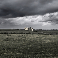 Buy canvas prints of Haunted House by Purple OneTwoEight