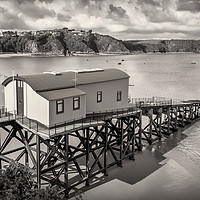 Buy canvas prints of Lifeboat Station by Purple OneTwoEight