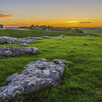 Buy canvas prints of Arbor Low Henge by Laura Kenny