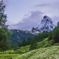 Buy canvas prints of Matterhorn by Laura Kenny