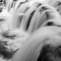Buy canvas prints of  Monsal Dale Weir by Laura Kenny