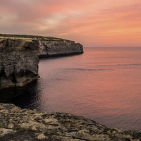 Buy canvas prints of Gozo Sunset by Laura Kenny
