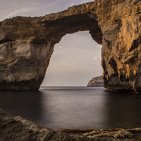 Buy canvas prints of  Azure Window by Laura Kenny