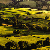 Buy canvas prints of Green, green hills. by Laura Kenny