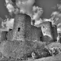 Buy canvas prints of Harlech Castle by Matthew Allmark