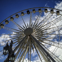Buy canvas prints of Wheel of Excellence in Brighton by Peter McCormack
