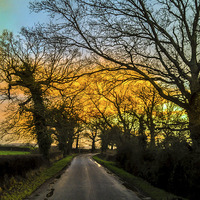 Buy canvas prints of Evening after storm, Sussex by Peter McCormack
