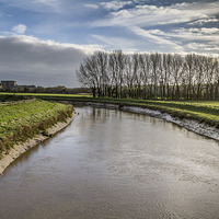 Buy canvas prints of  River Adur at Upper Beeding by Peter McCormack