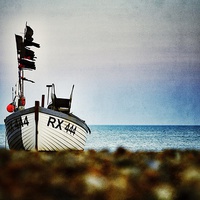 Buy canvas prints of Fishing boat by 