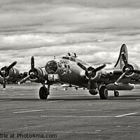 Buy canvas prints of Boeing B17 Flying Fortress 4 by Steven Ralser