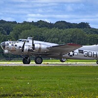 Buy canvas prints of Boeing B17 Flying Fortress 2 by Steven Ralser
