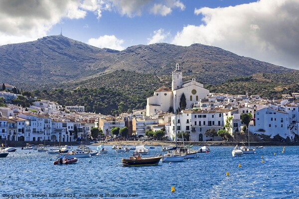 Cadaques foreshore 2, Spain Picture Board by Steven Ralser