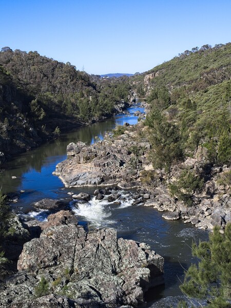 Murrumbidgee River, Canberra, Australia  Picture Board by Steven Ralser