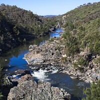 Buy canvas prints of Murrumbidgee River, Canberra, Australia  by Steven Ralser