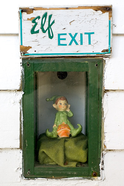 Elf Exit Picture Board by Steven Ralser