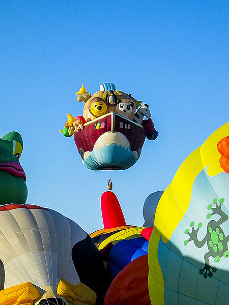 Balloon Fiesta Picture Board by Steven Ralser
