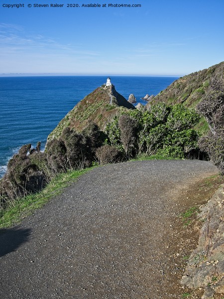 Nugget Point Lighthouse 5 - Catlins - New Zealand Picture Board by Steven Ralser