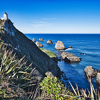 Buy canvas prints of Nugget Point Lighthouse 2 - Catlins - New Zealand by Steven Ralser
