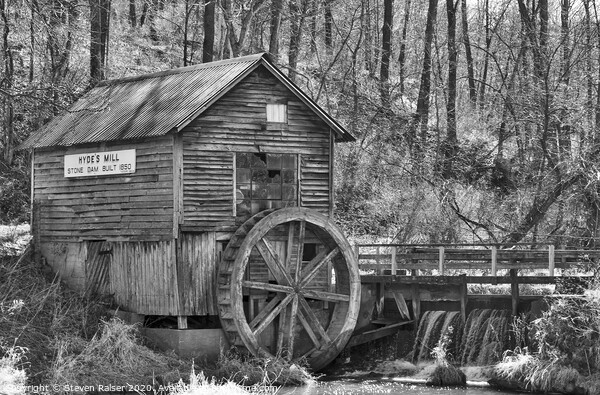 Hydes Mill, Ridgeway,  USA Picture Board by Steven Ralser