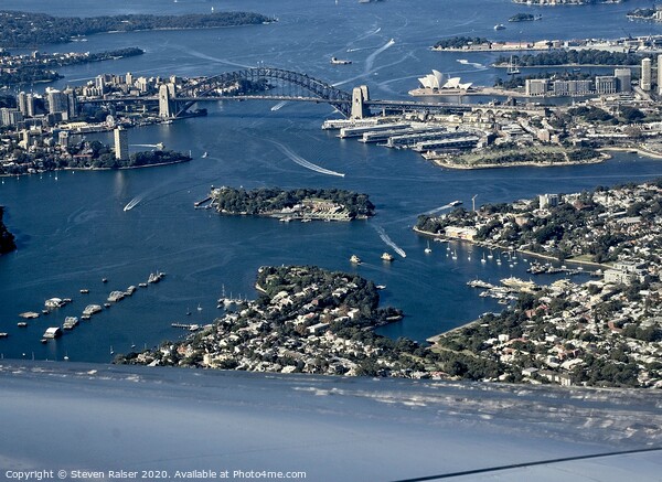 Sydney Harbor 3, Australia Picture Board by Steven Ralser
