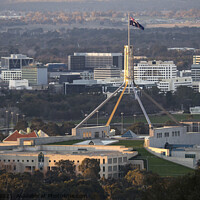 Buy canvas prints of Parliament House - Canberra - Australia by Steven Ralser