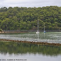 Buy canvas prints of Wagonga Inlet, NSW, Australia by Steven Ralser