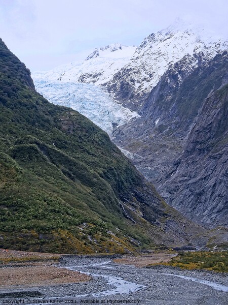 Franz Josef Glacier, South Island, New Zealand Picture Board by Steven Ralser