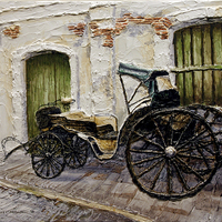 Buy canvas prints of Vigan Carriage 2 by Joey Agbayani
