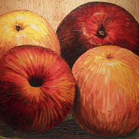 Buy canvas prints of Apples and Oranges by Joey Agbayani