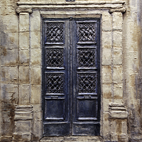 Buy canvas prints of Parisian Door No. 40 by Joey Agbayani