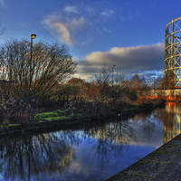 Buy canvas prints of Ashton Canal HDR by Juha Remes