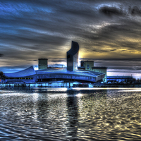 Buy canvas prints of Imperial War Museum North in Manchester by Juha Remes