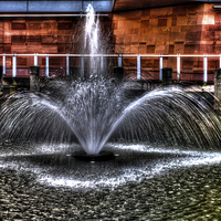 Buy canvas prints of Water Fountain by Juha Remes