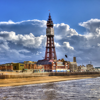 Buy canvas prints of Blackpool Tower by Juha Remes