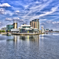 Buy canvas prints of Salford Quays Summer by Juha Remes