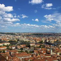 Buy canvas prints of Cityscape in Prague by Juha Remes