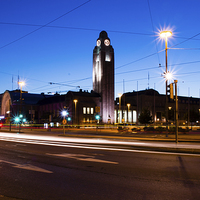 Buy canvas prints of Helsinki Central Railway Station by Juha Remes