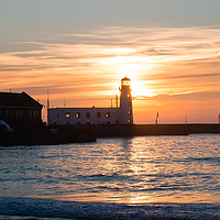Buy canvas prints of Sunrise at Scarborough by Juha Remes