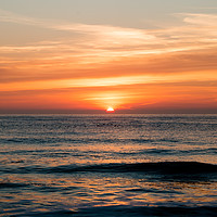 Buy canvas prints of Sunrise at North Sea by Juha Remes