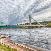 Buy canvas prints of Rovaniemi Bridge by Juha Remes