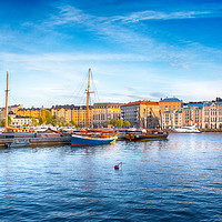 Buy canvas prints of Pohjoissatama Harbour by Juha Remes