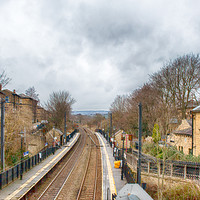 Buy canvas prints of Saltaire Train Station by Juha Remes